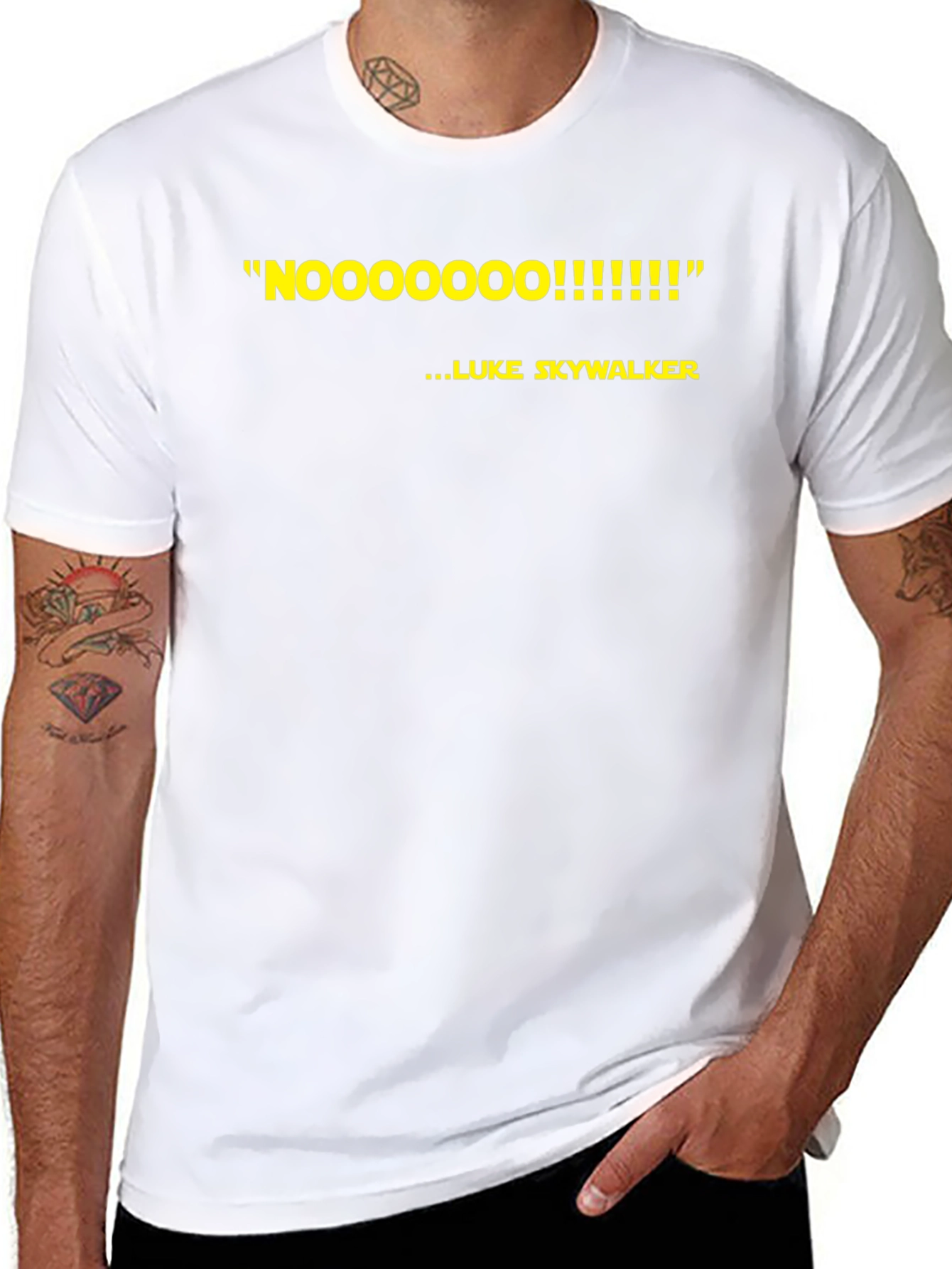 Star Wars Luke Skywalker NOOOOOOOO! Graphic T-Shirt