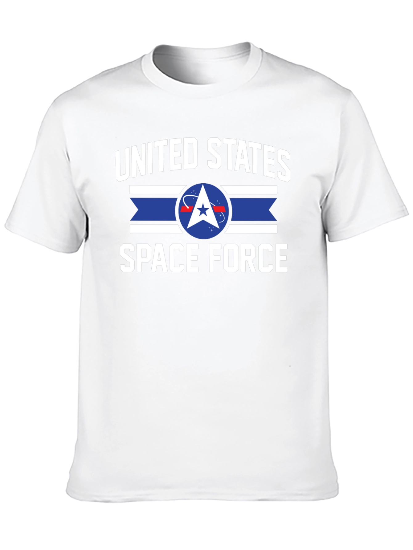 United States Space Force Black Graphic Tee