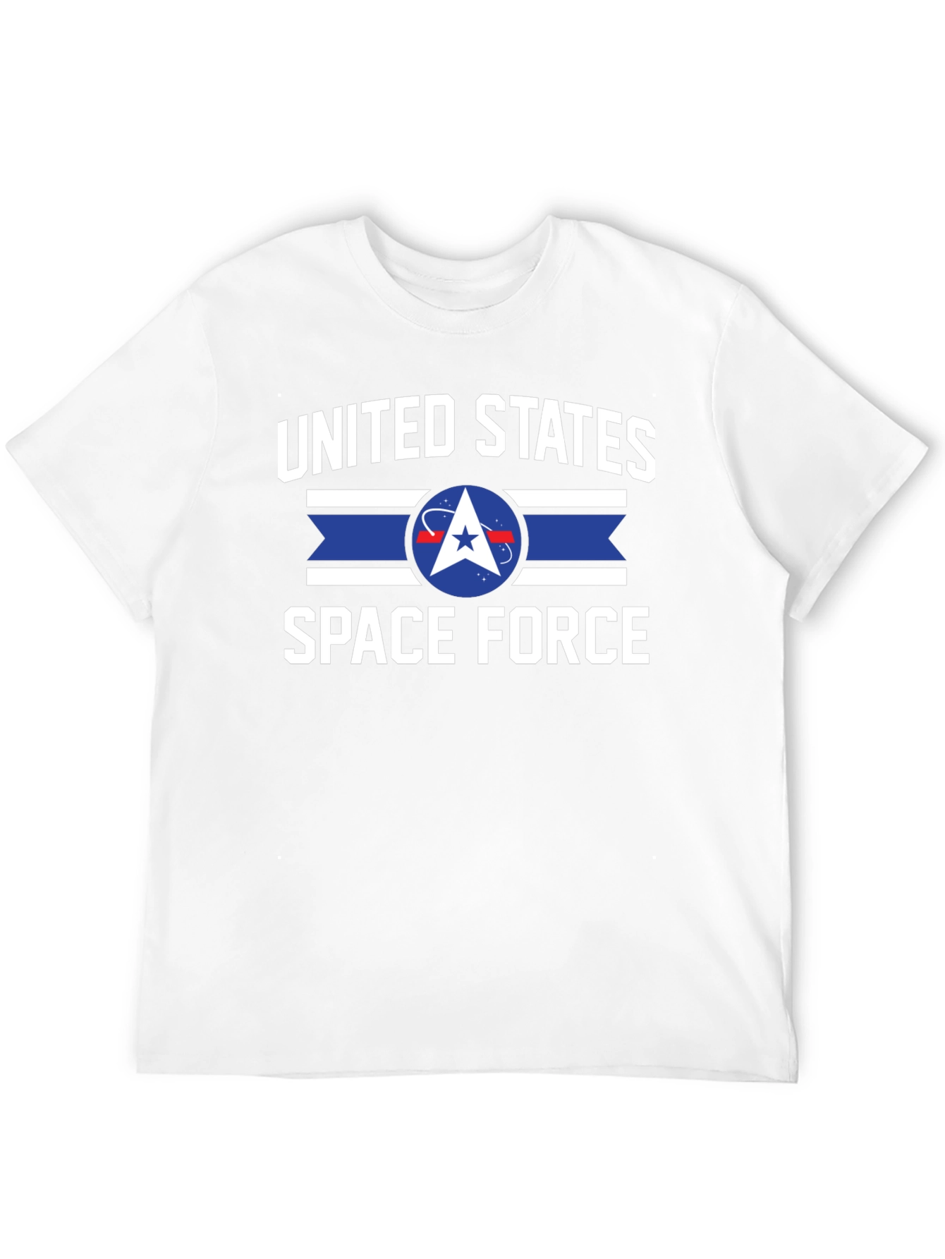 United States Space Force Black Graphic Tee