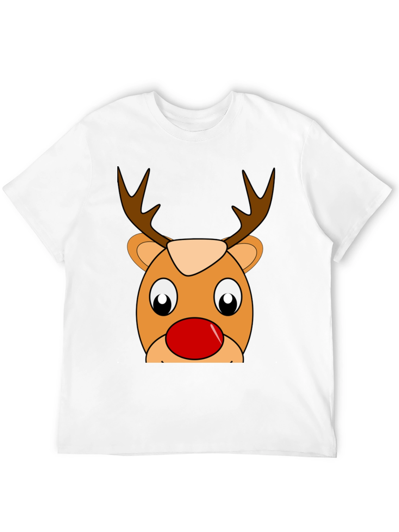 Festive Reindeer T-Shirt - Holiday Cheer!