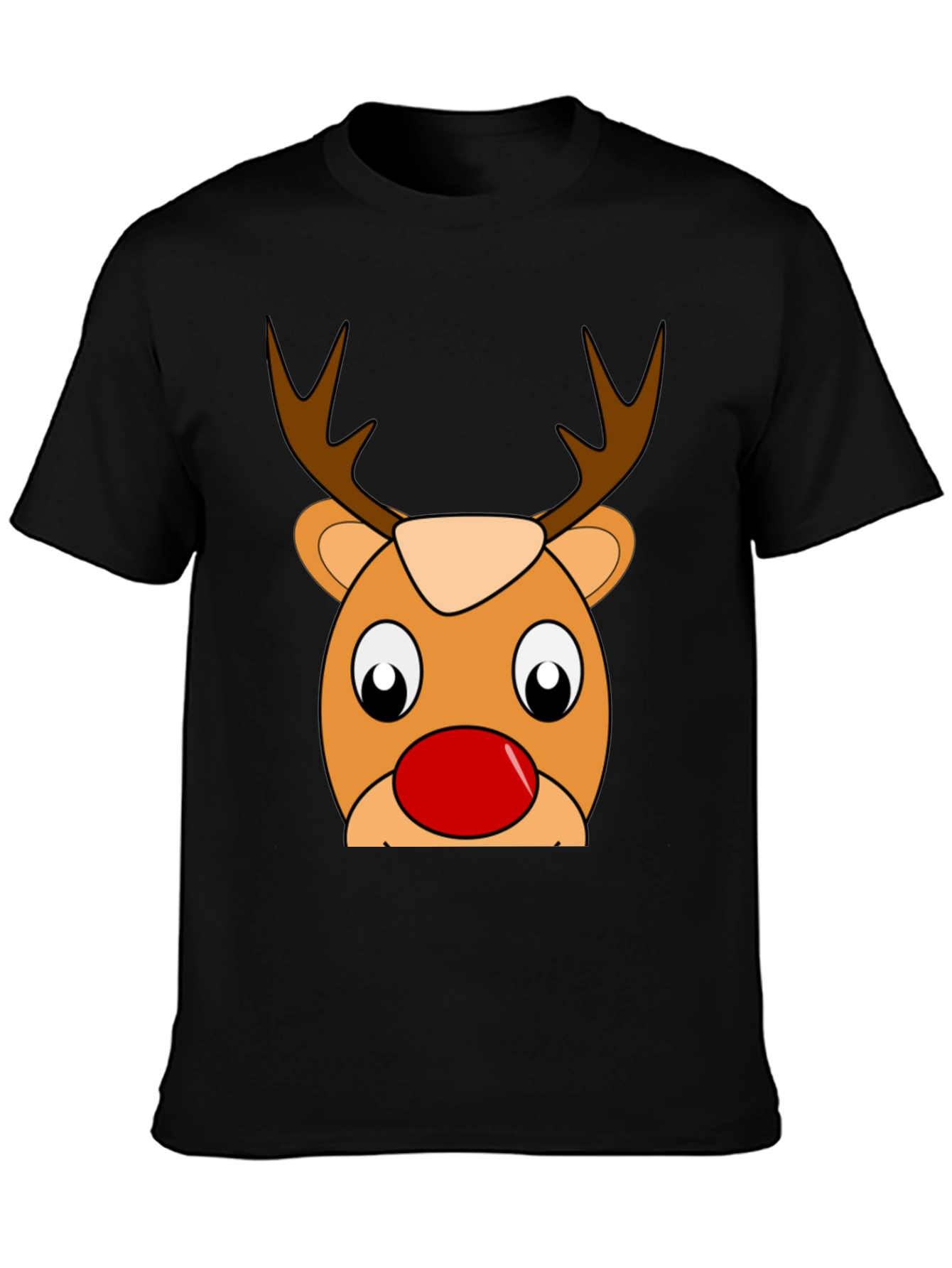 Festive Reindeer T-Shirt - Holiday Cheer!