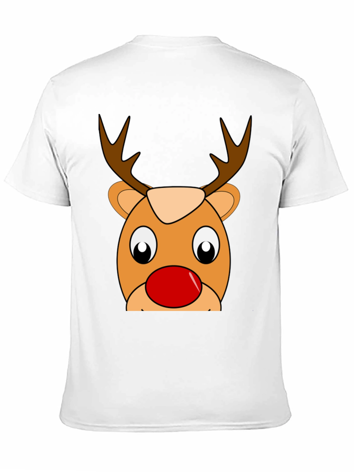 Festive Reindeer T-Shirt - Holiday Cheer!