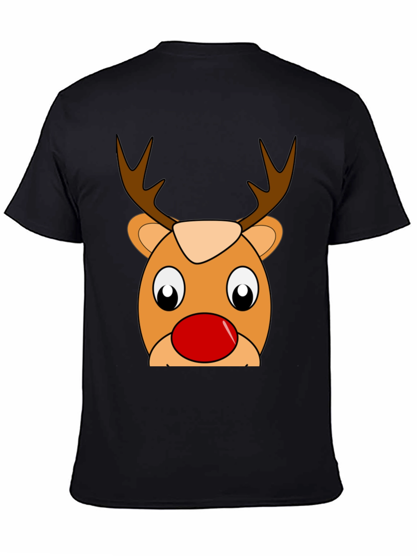 Festive Reindeer T-Shirt - Holiday Cheer!