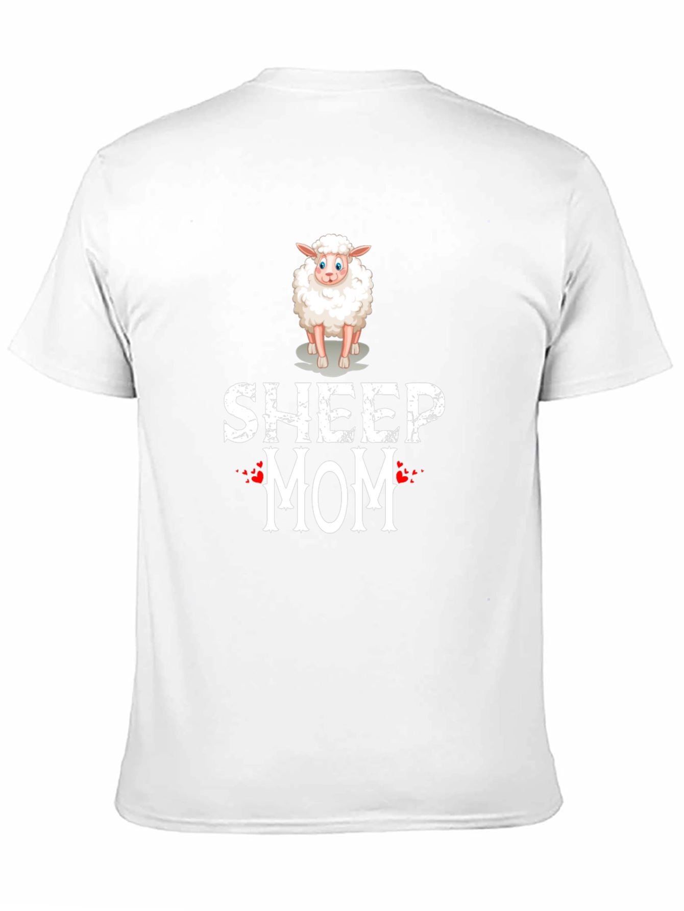 Sheep Mom Graphic T-Shirt