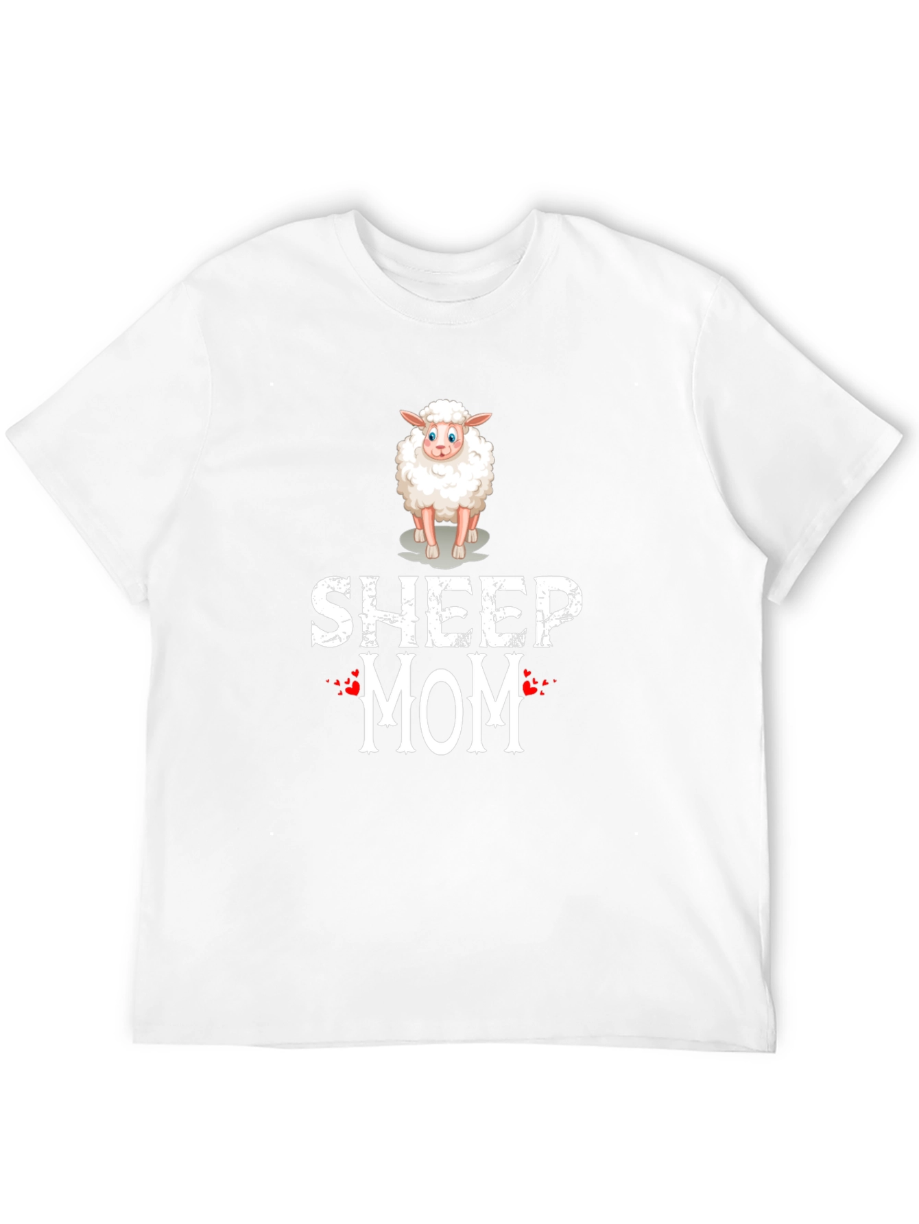 Sheep Mom Graphic T-Shirt