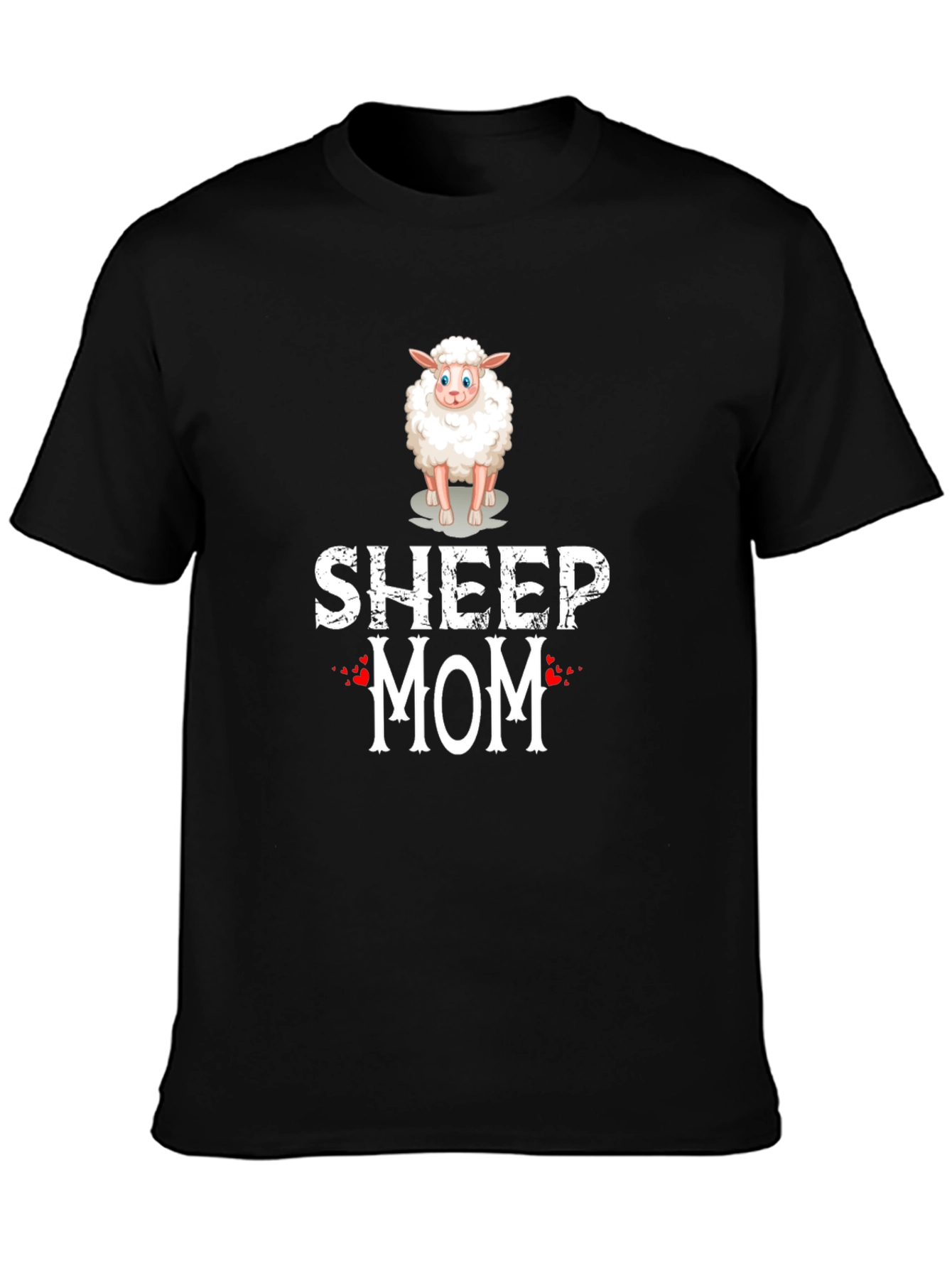 Sheep Mom Graphic T-Shirt