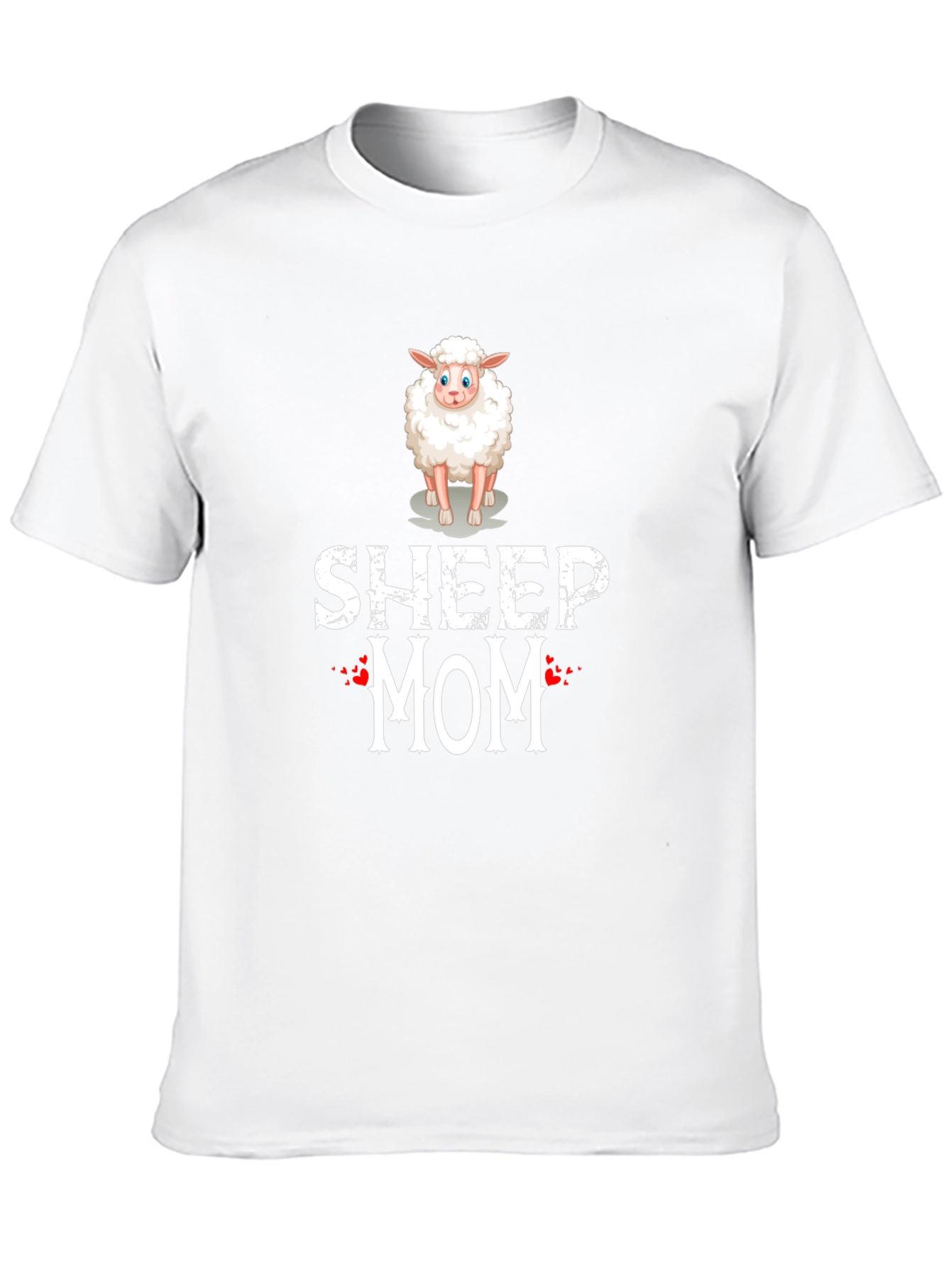 Sheep Mom Graphic T-Shirt