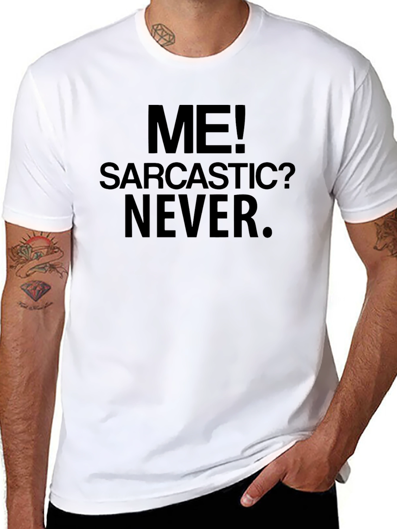 Sarcastic Humor Graphic T-Shirt