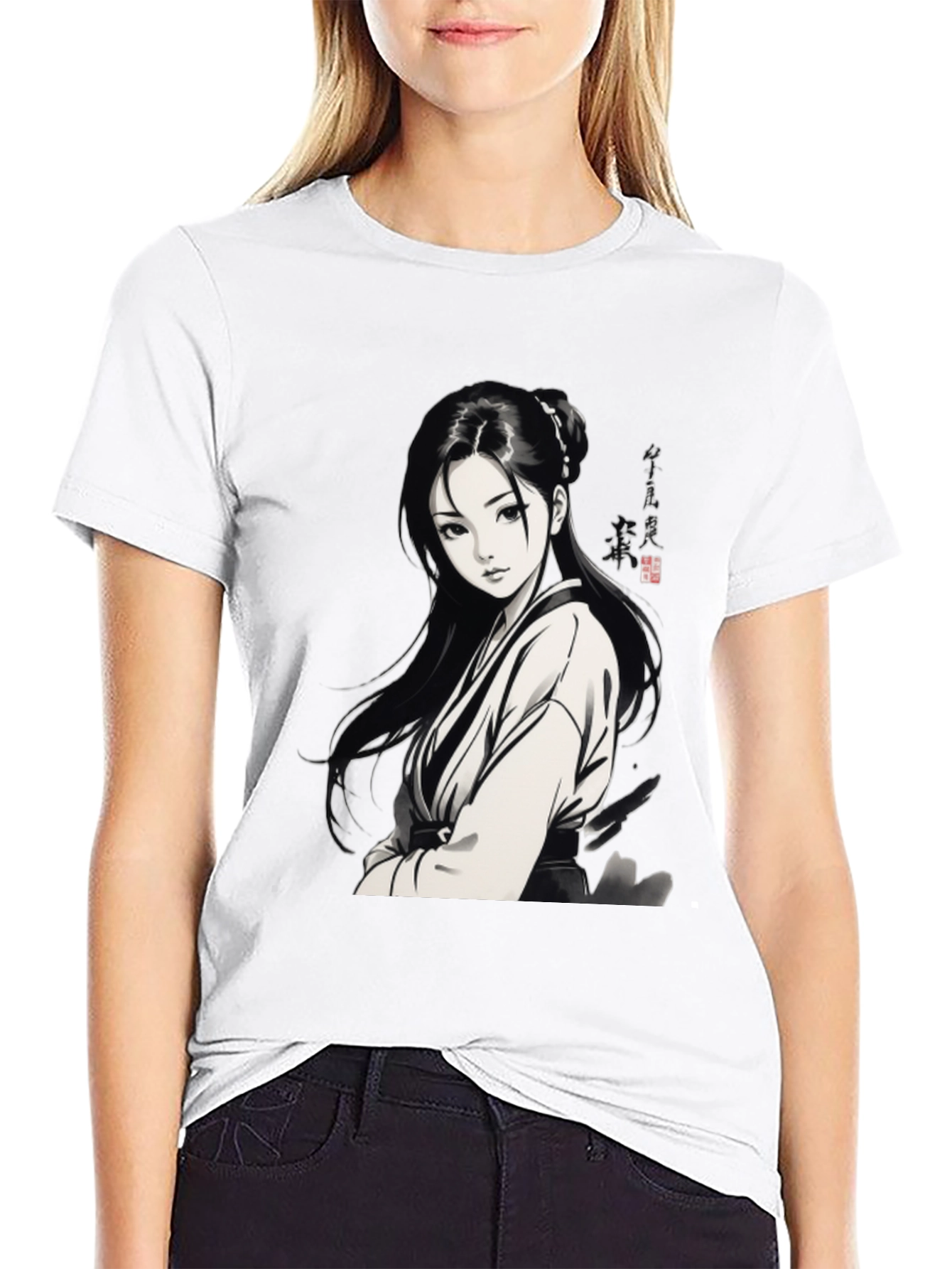 Anime Girl Graphic Tee - Stylish Unisex T-Shirt