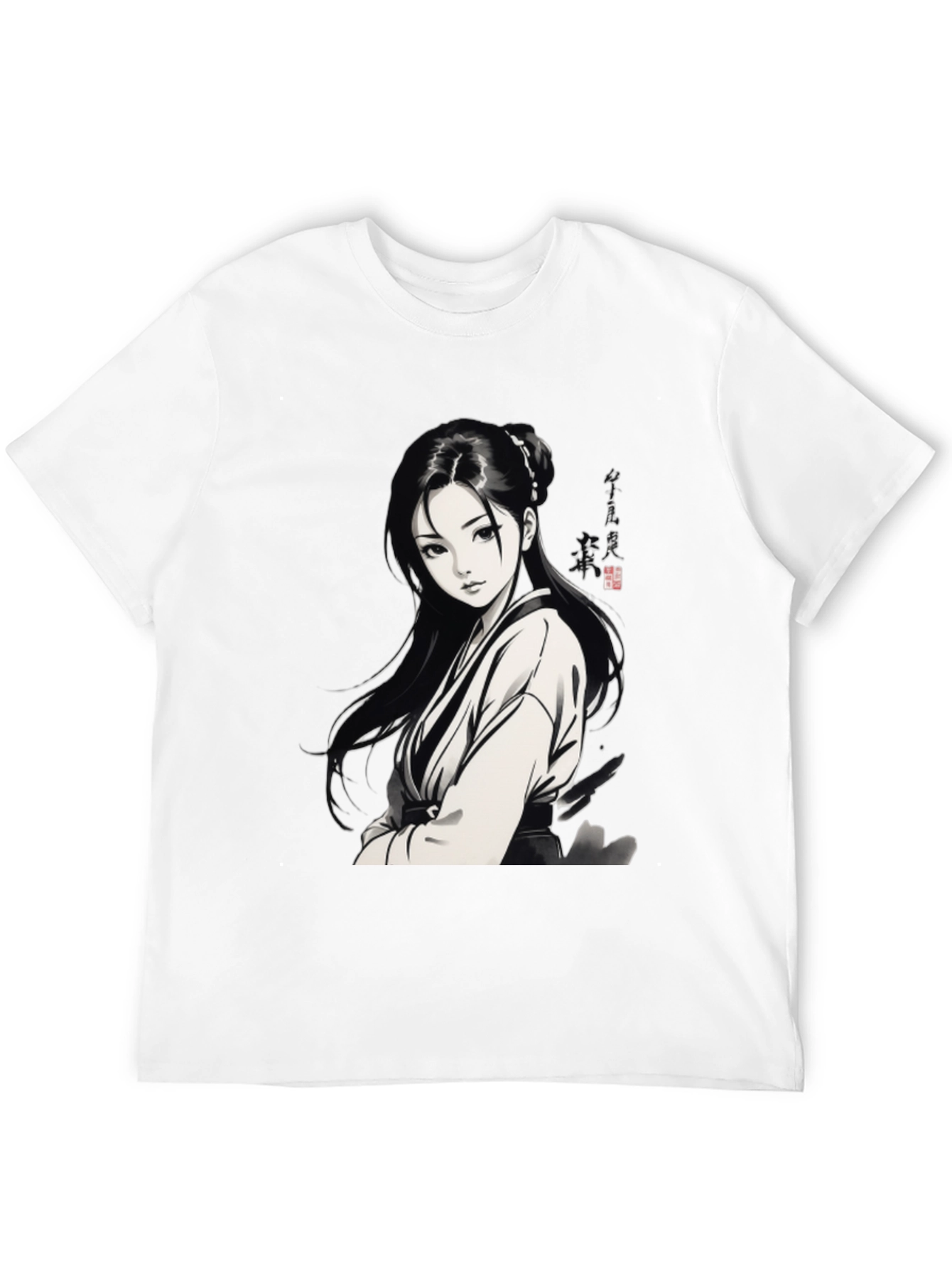 Anime Girl Graphic Tee - Stylish Unisex T-Shirt