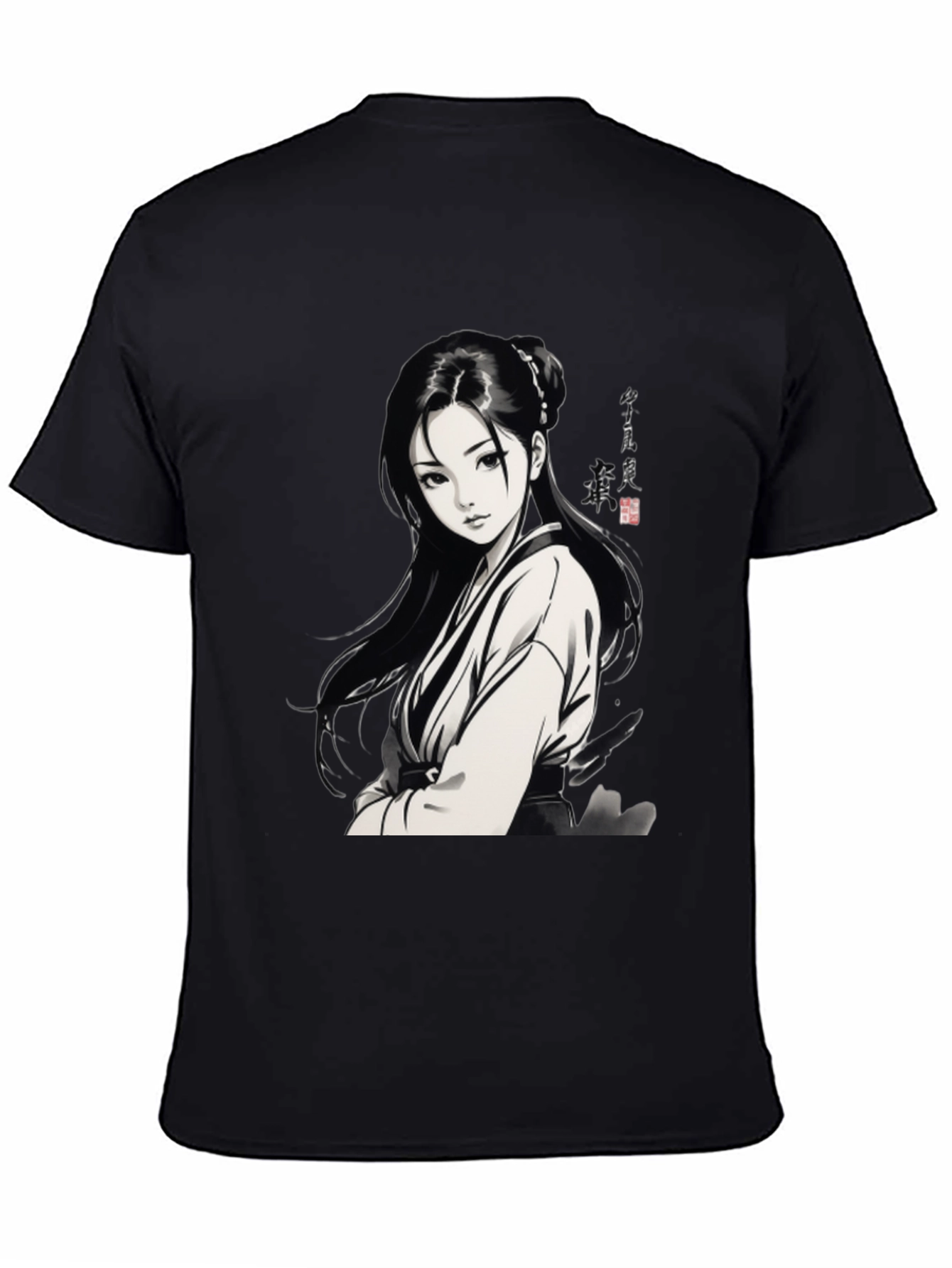 Anime Girl Graphic Tee - Stylish Unisex T-Shirt