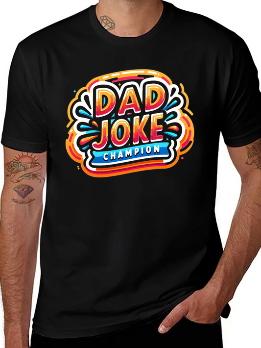 Dad Joke Champion Graphic T-Shirt