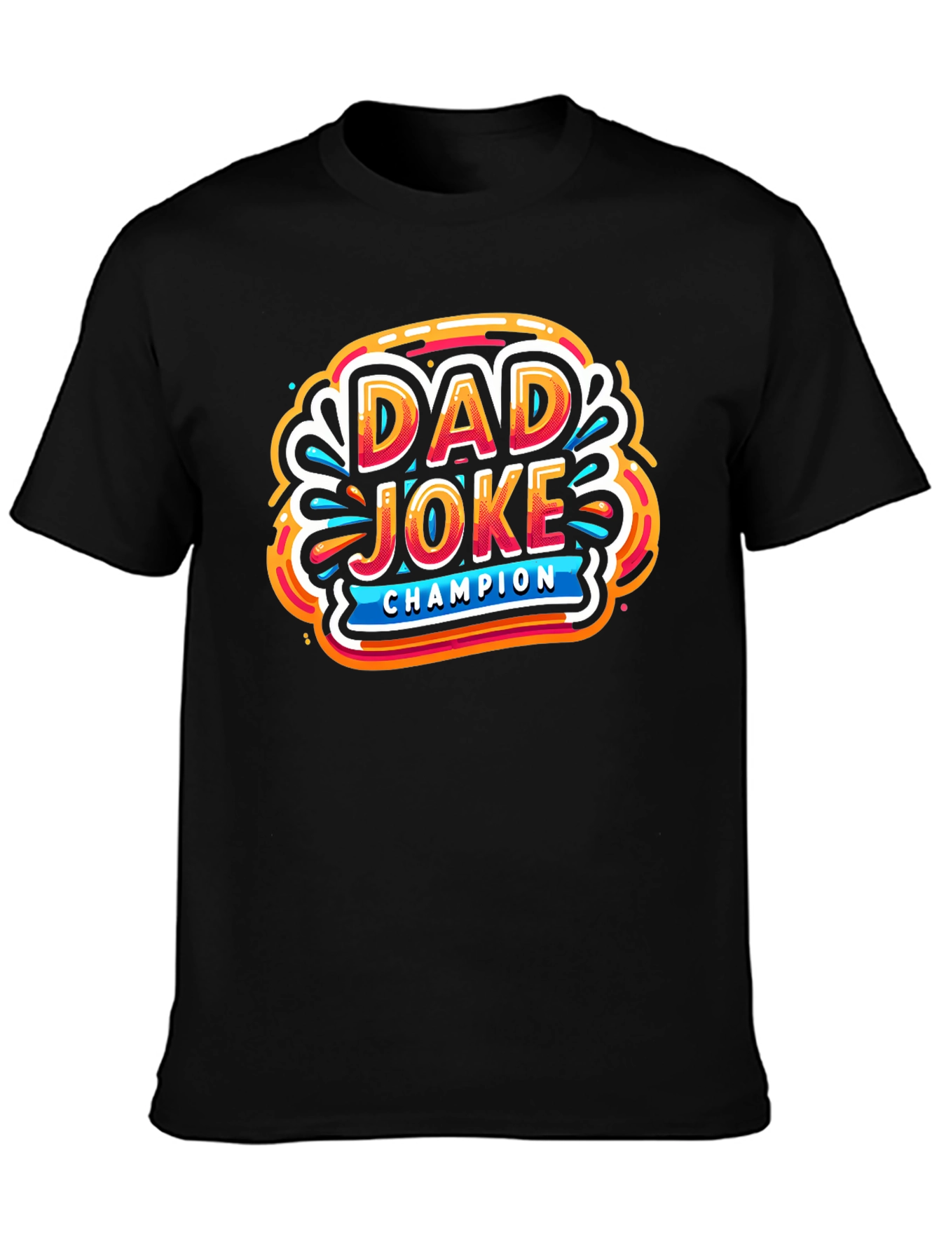 Dad Joke Champion Graphic T-Shirt