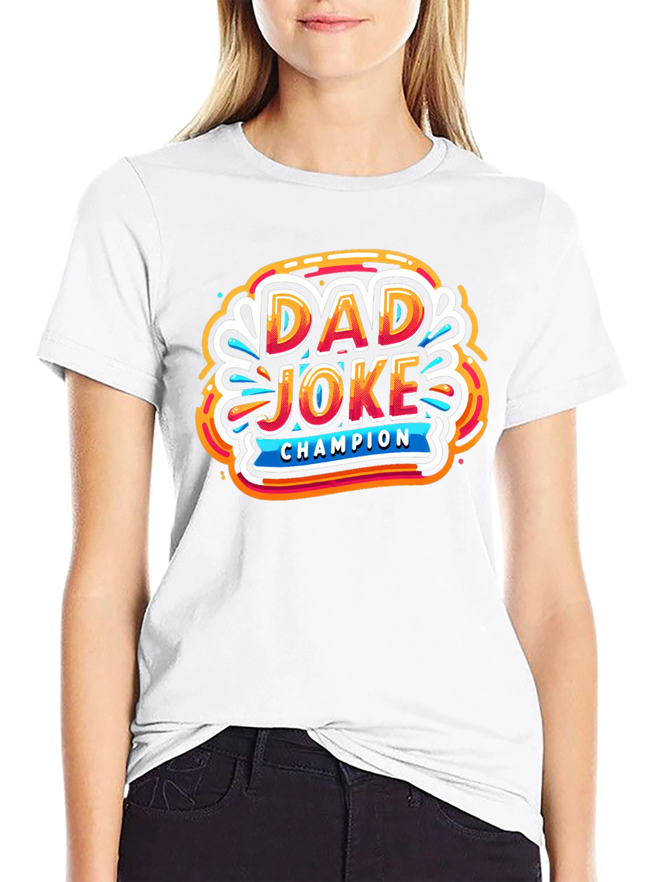 Dad Joke Champion Graphic T-Shirt