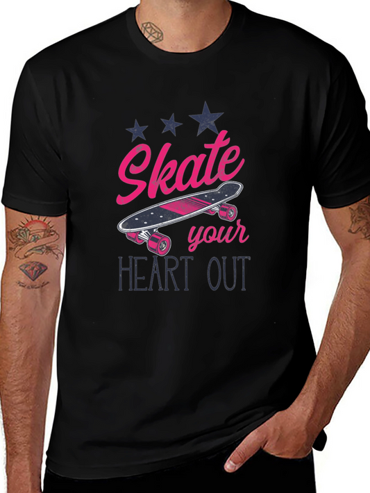 Skate Your Heart Out Graphic Tee