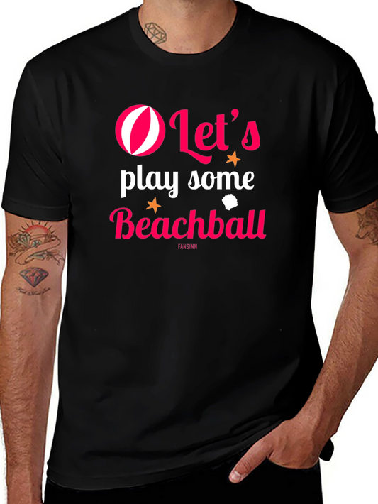 Beachball Graphic T-Shirt - Play Some Beachball!