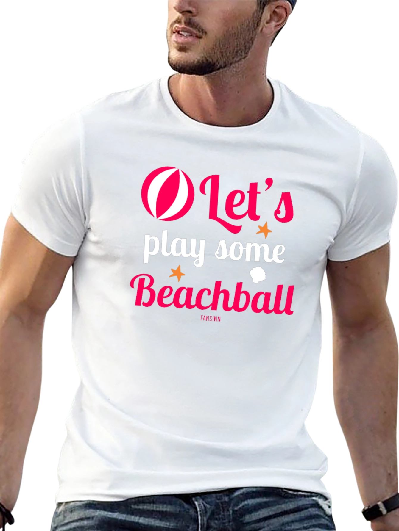 Beachball Graphic T-Shirt - Play Some Beachball!