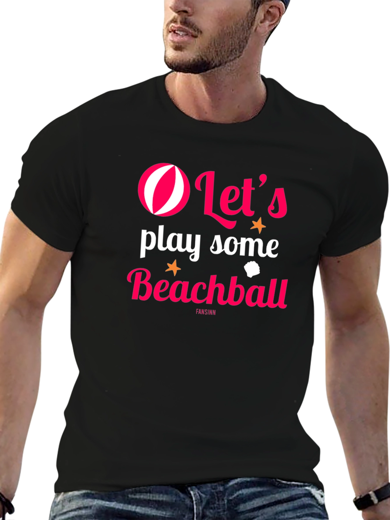 Beachball Graphic T-Shirt - Play Some Beachball!