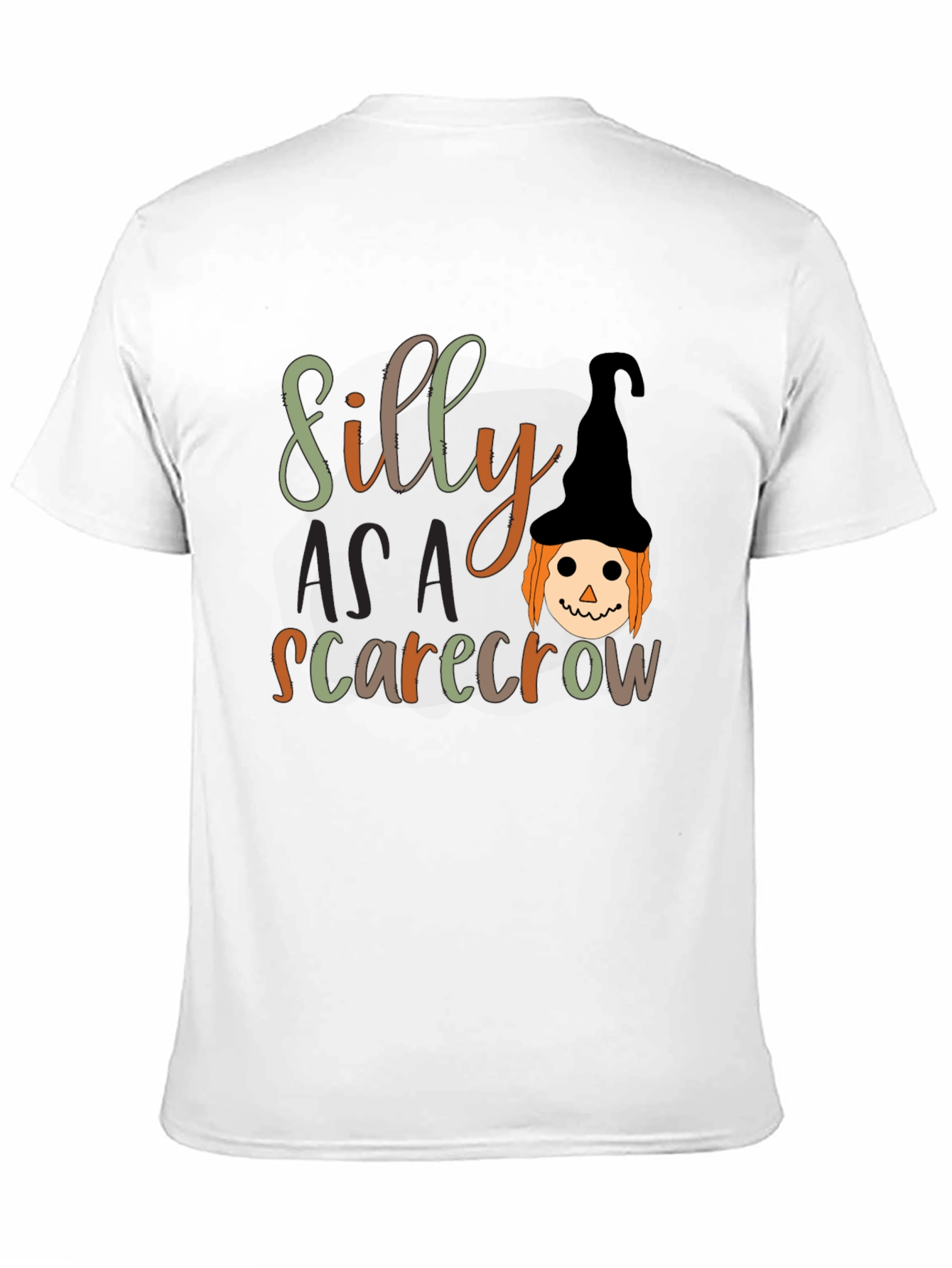 Silly Scarecrow Graphic Tee - Halloween T-Shirt