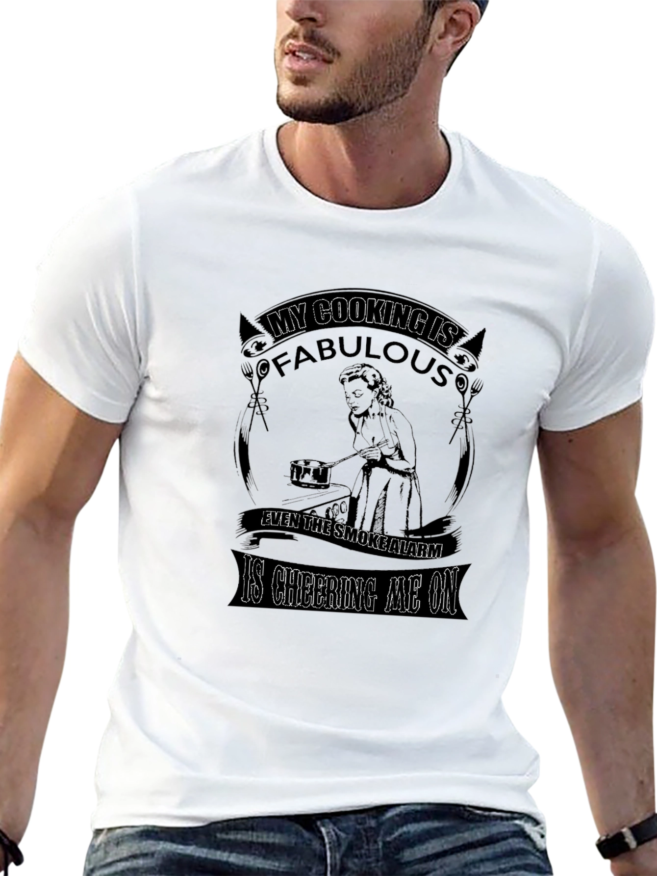 Funny Cooking T-Shirt - My Cooking is Fabulous