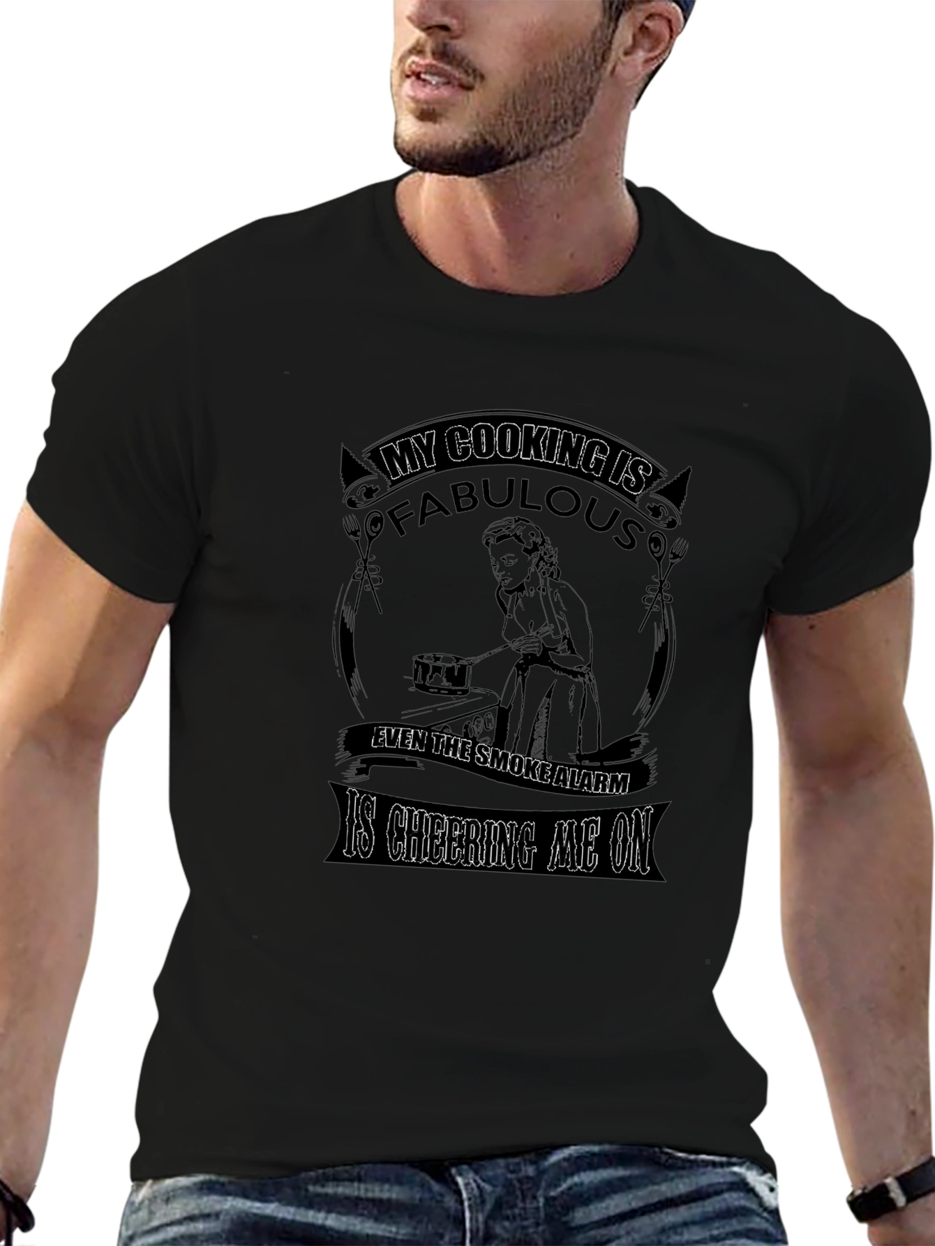 Funny Cooking T-Shirt - My Cooking is Fabulous