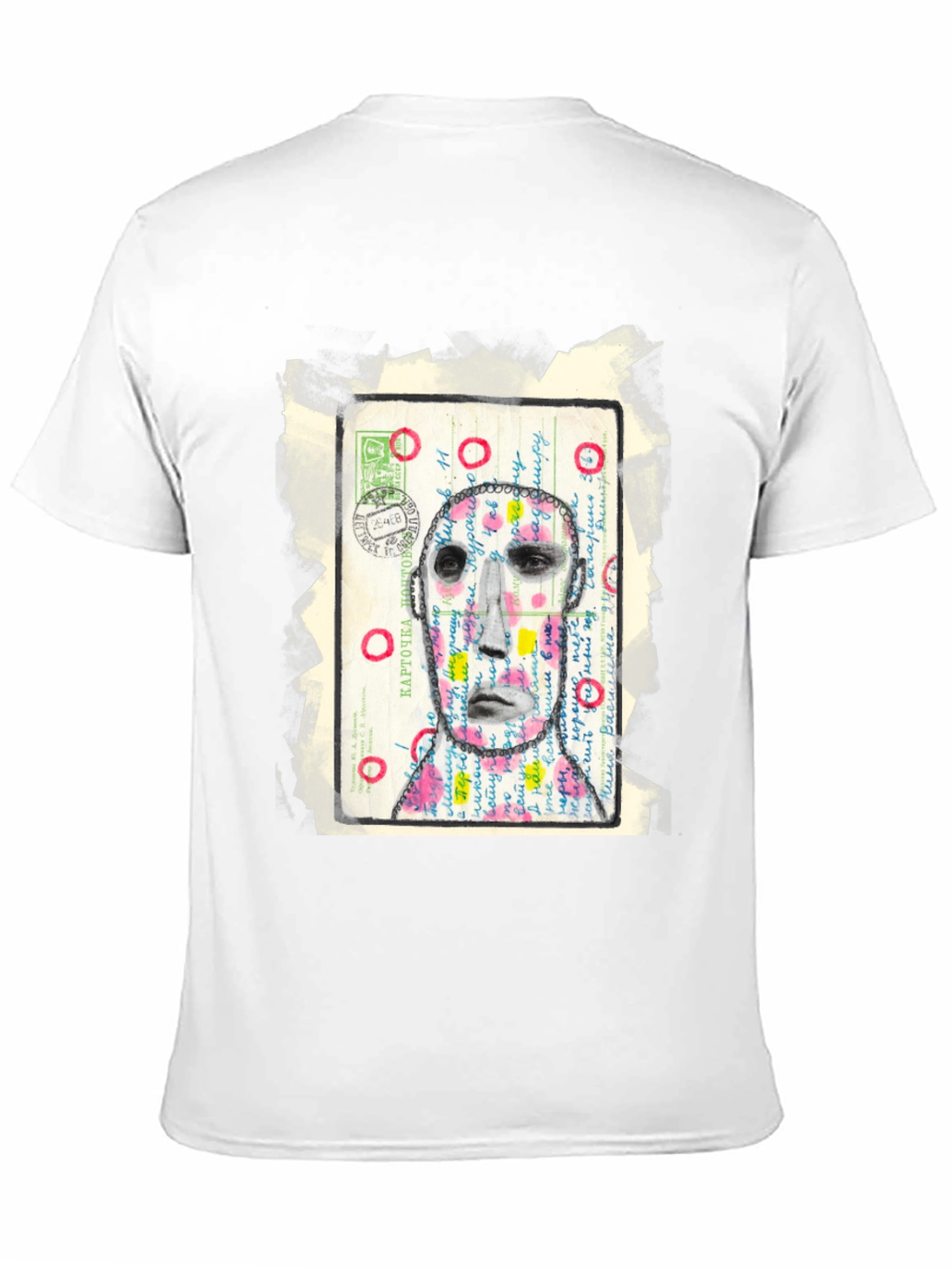 Artistic Portrait Graphic Tee - Unique Style