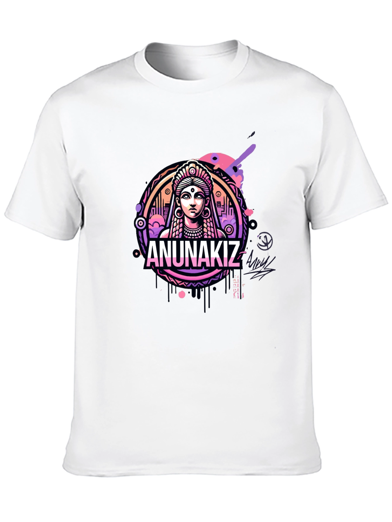 Anunakiz Graphic Tee - Black