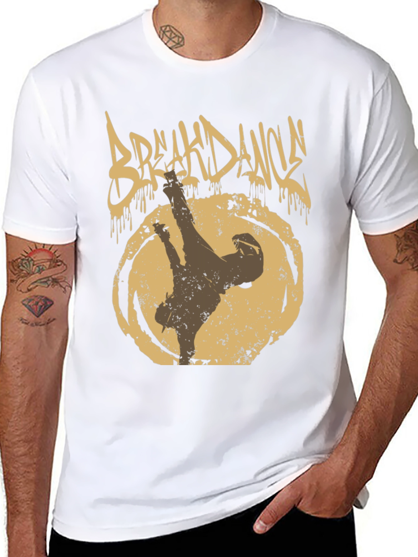 Breakdance Graphic Tee - Stylish Streetwear Shirt