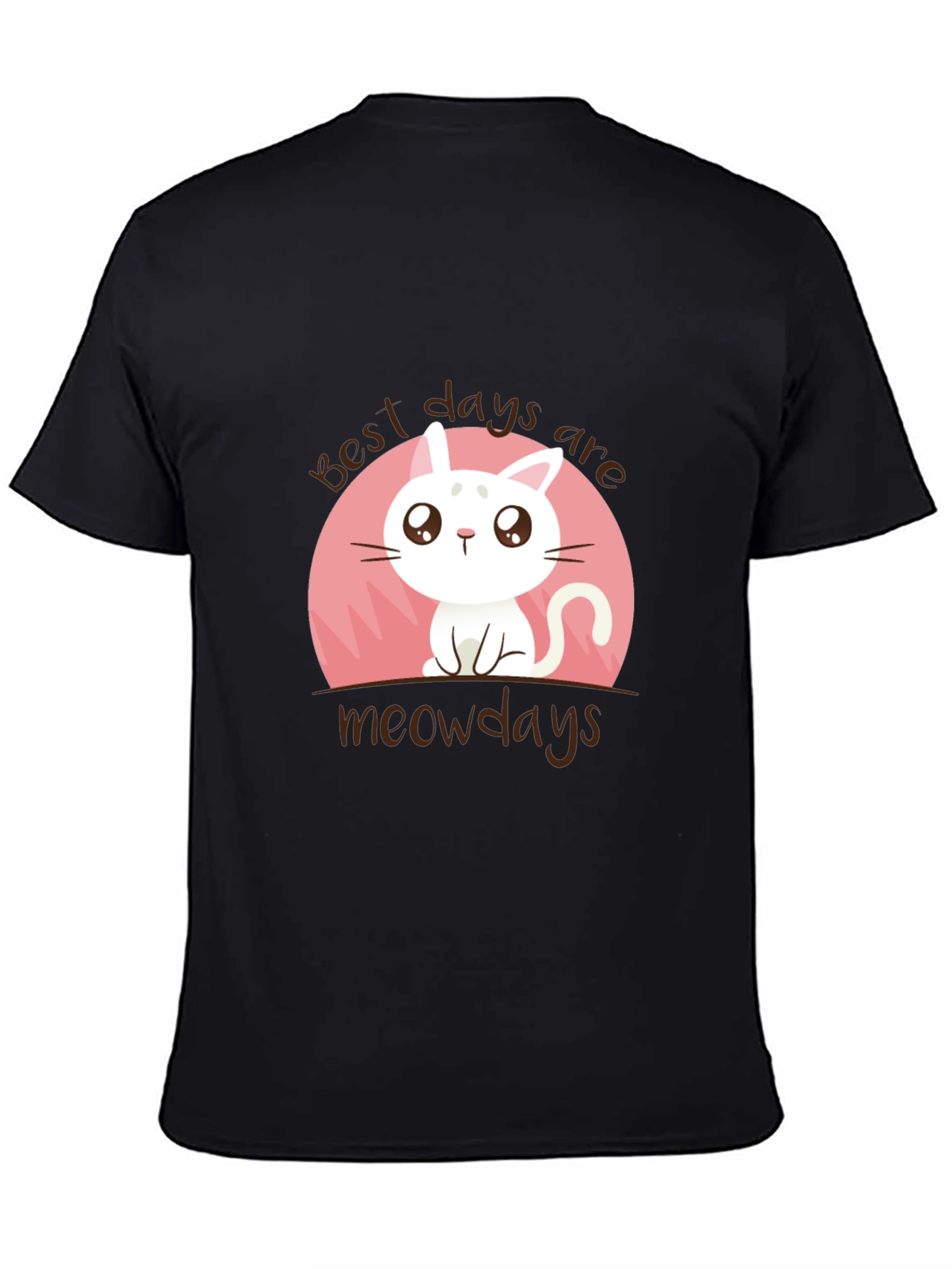 Best Days Are Meowdays Cat Graphic Tee