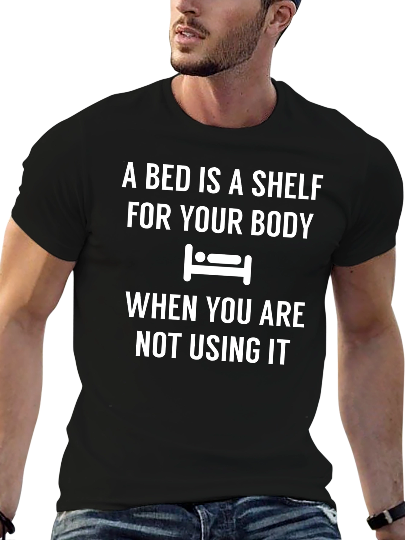 A Bed is a Shelf Graphic Tee