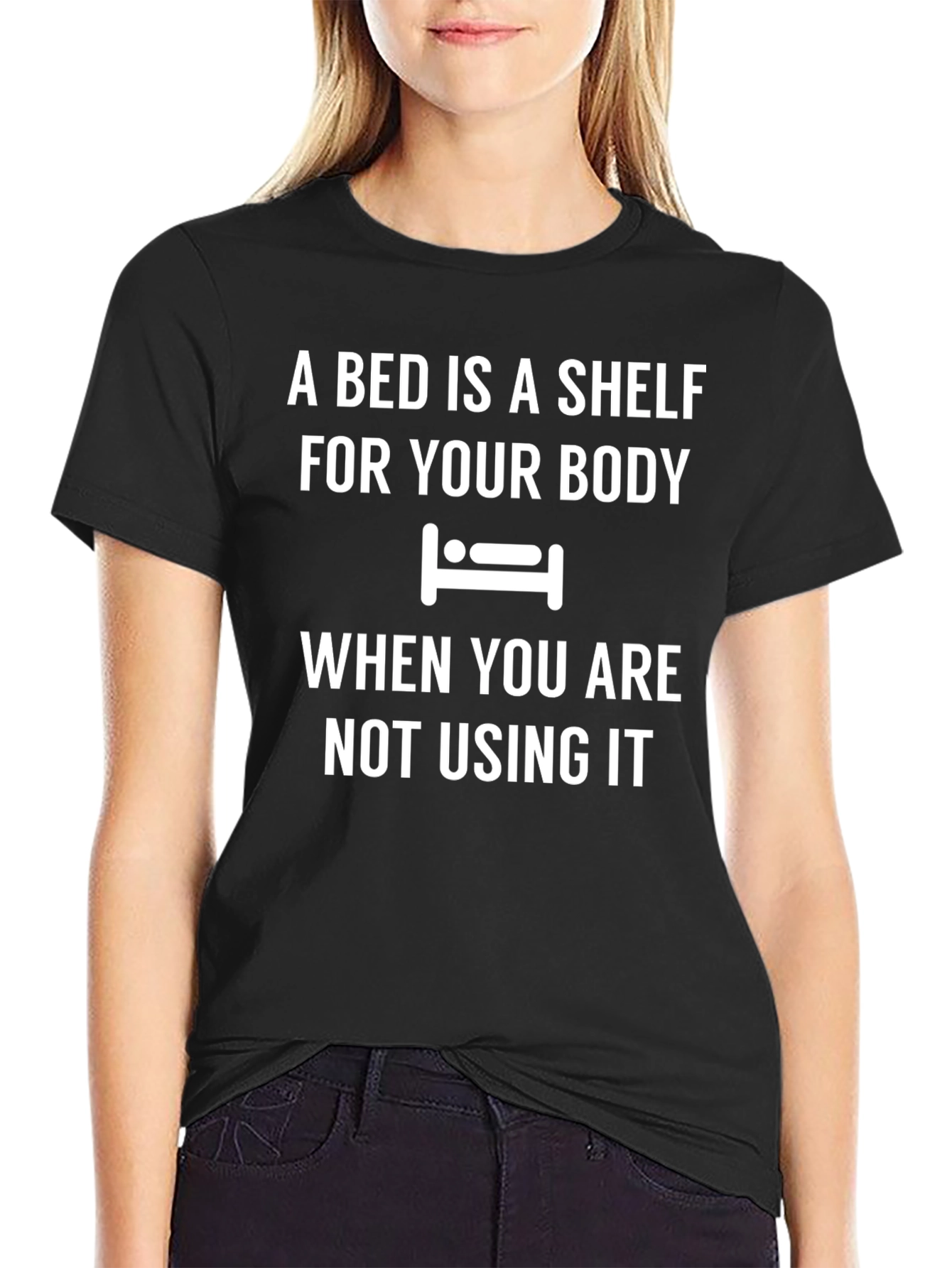 A Bed is a Shelf Graphic Tee