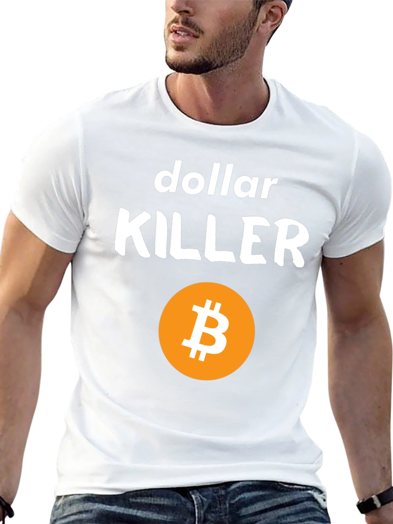 Bitcoin Dollar Killer Graphic T-Shirt