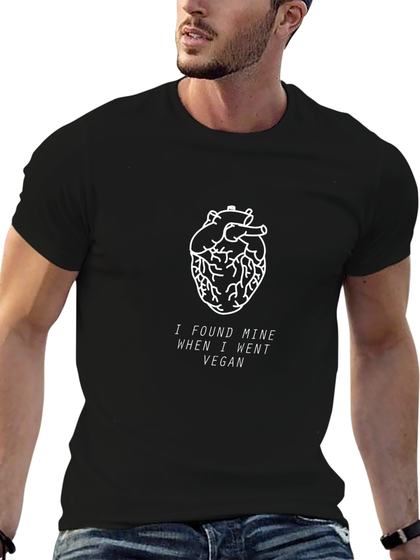 Vegan Heart T-Shirt - Find Your Heart!