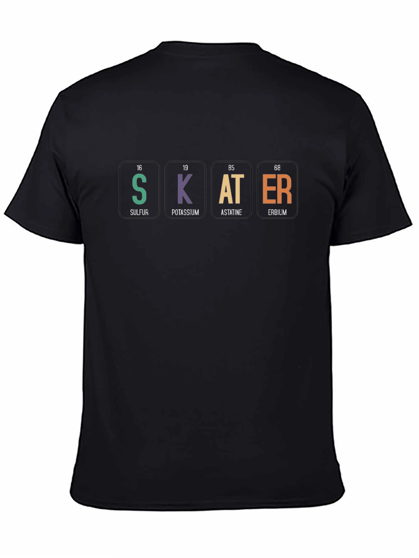 Periodic Table SKATER T-Shirt - Science Skateboard Tee