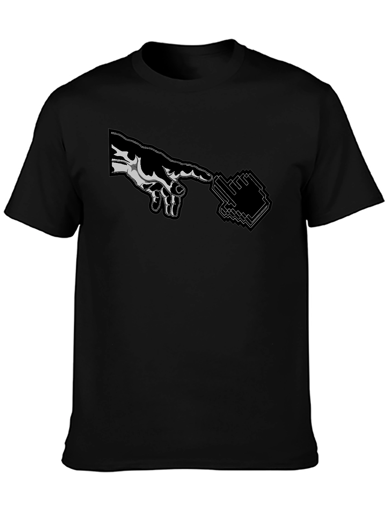 Creation of Adam Parody T-Shirt
