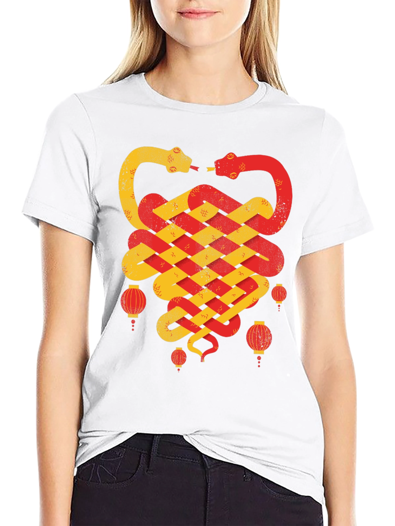 Chinese New Year Snake Lantern T-Shirt