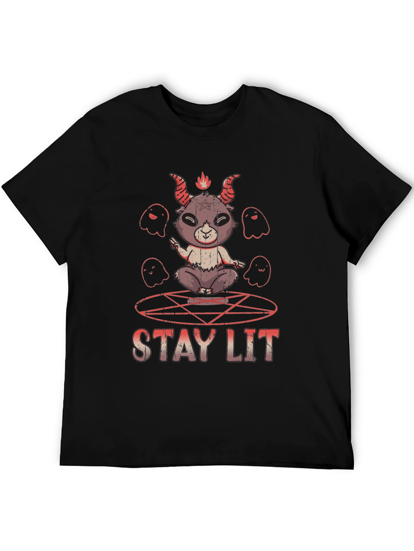 Stay Lit Baphomet T-Shirt