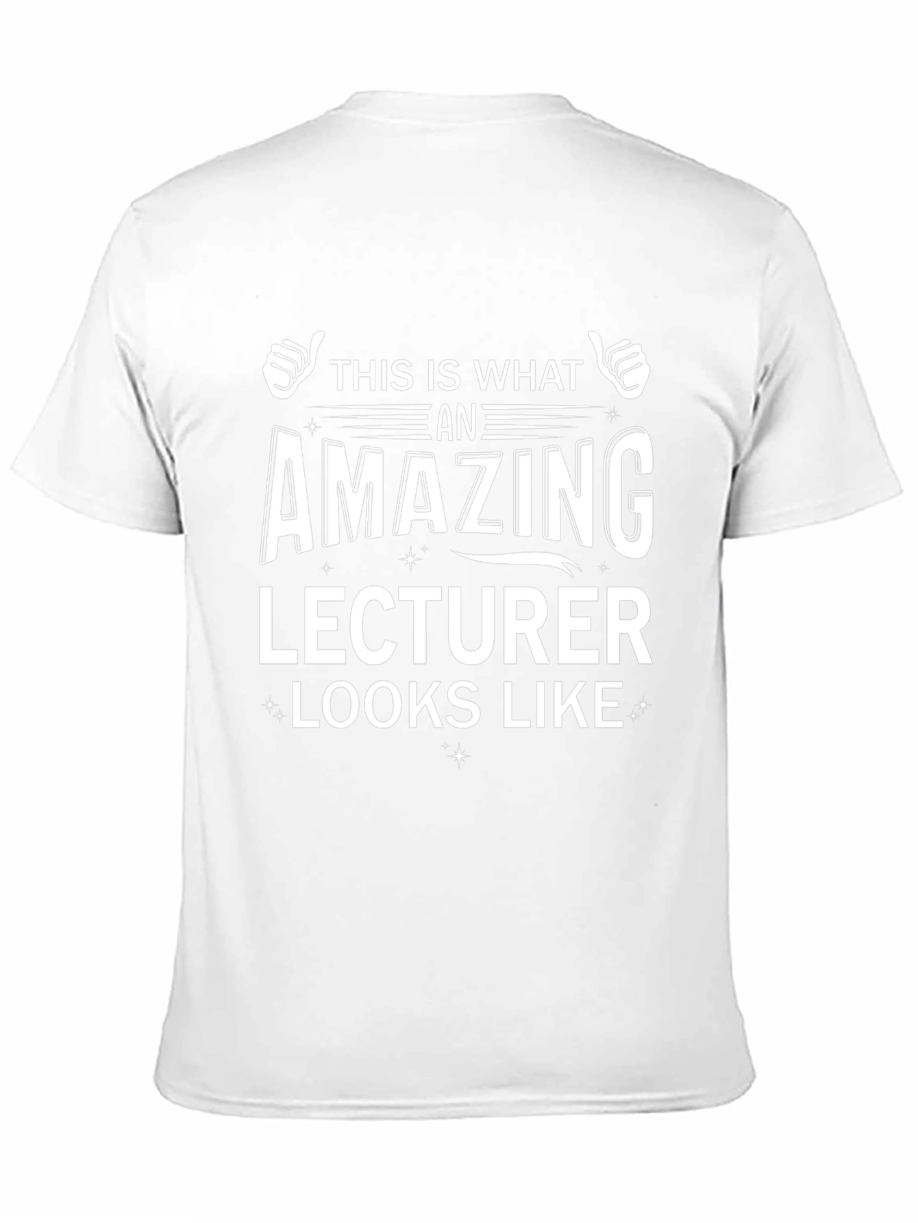 Amazing Lecturer T-Shirt - Novelty Design