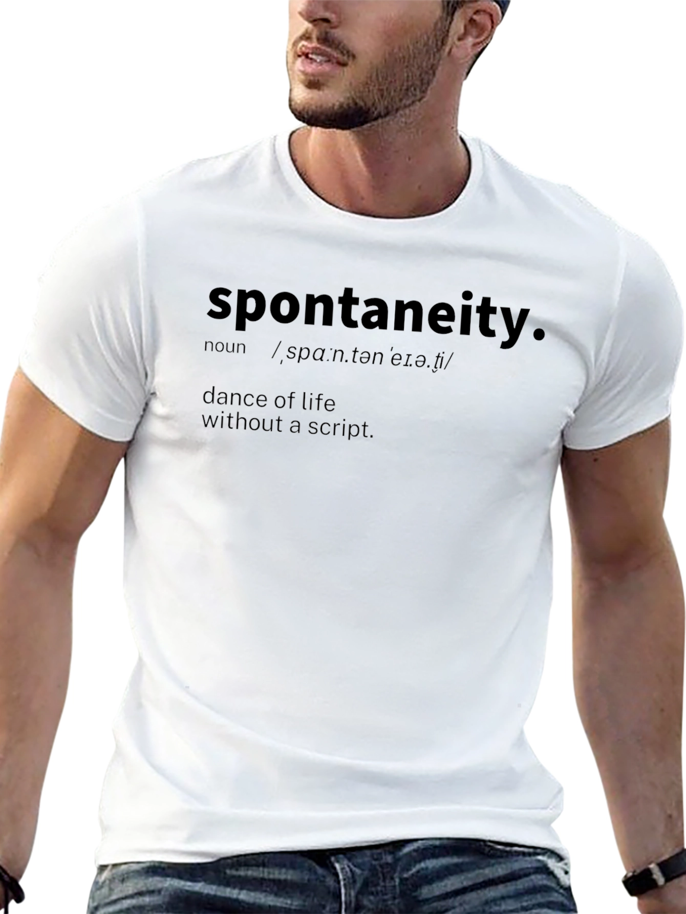 Spontaneity Definition Graphic T-Shirt