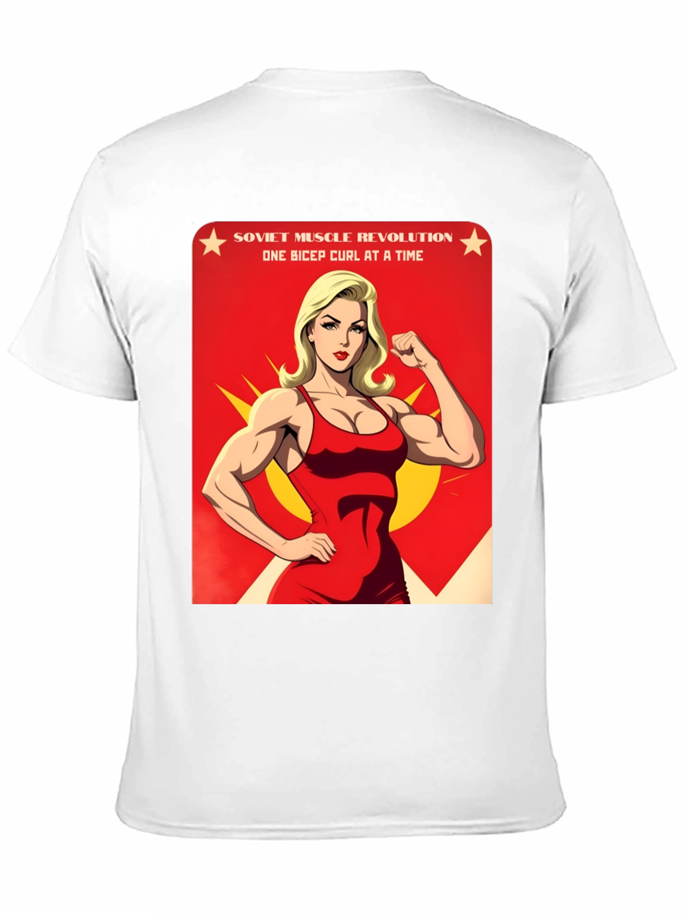 Soviet Muscle Revolution Graphic T-Shirt