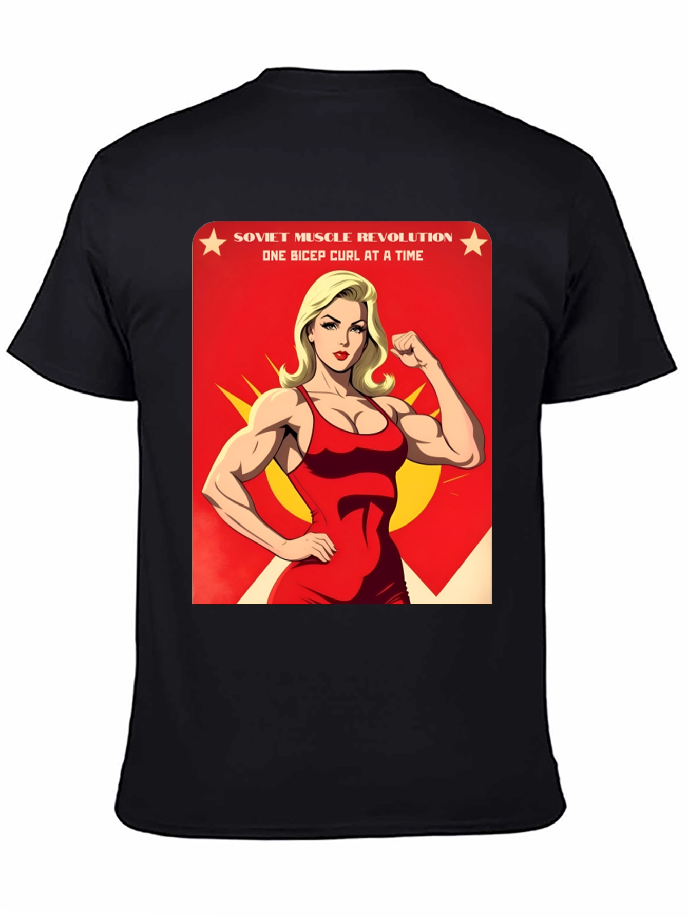 Soviet Muscle Revolution Graphic T-Shirt