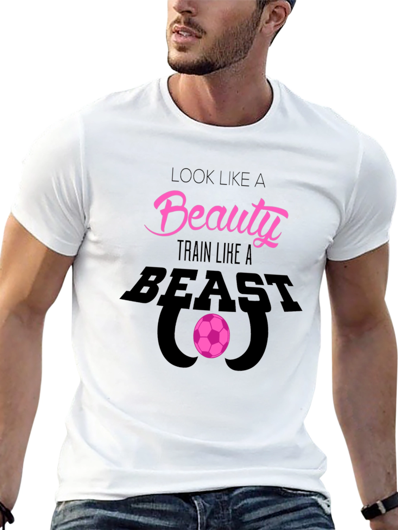 Beauty and Beast Soccer T-Shirt
