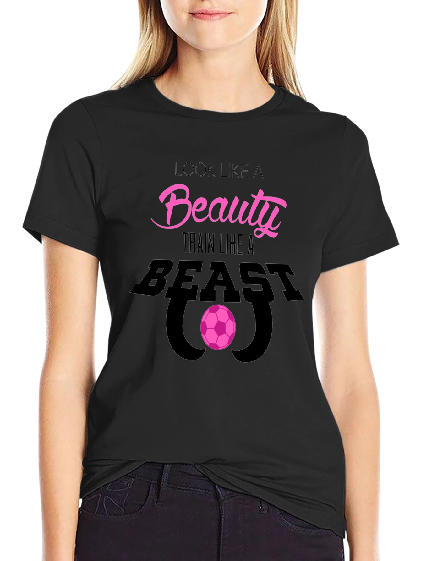 Beauty and Beast Soccer T-Shirt