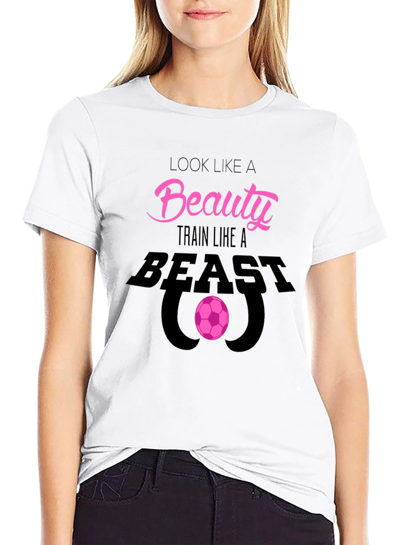 Beauty and Beast Soccer T-Shirt