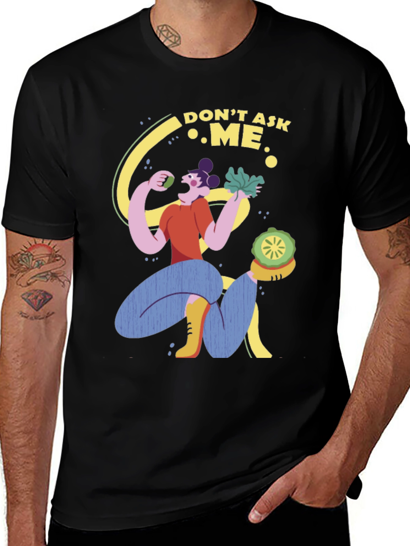 Dont Ask Me Vegan T-Shirt - Unisex Graphic Tee