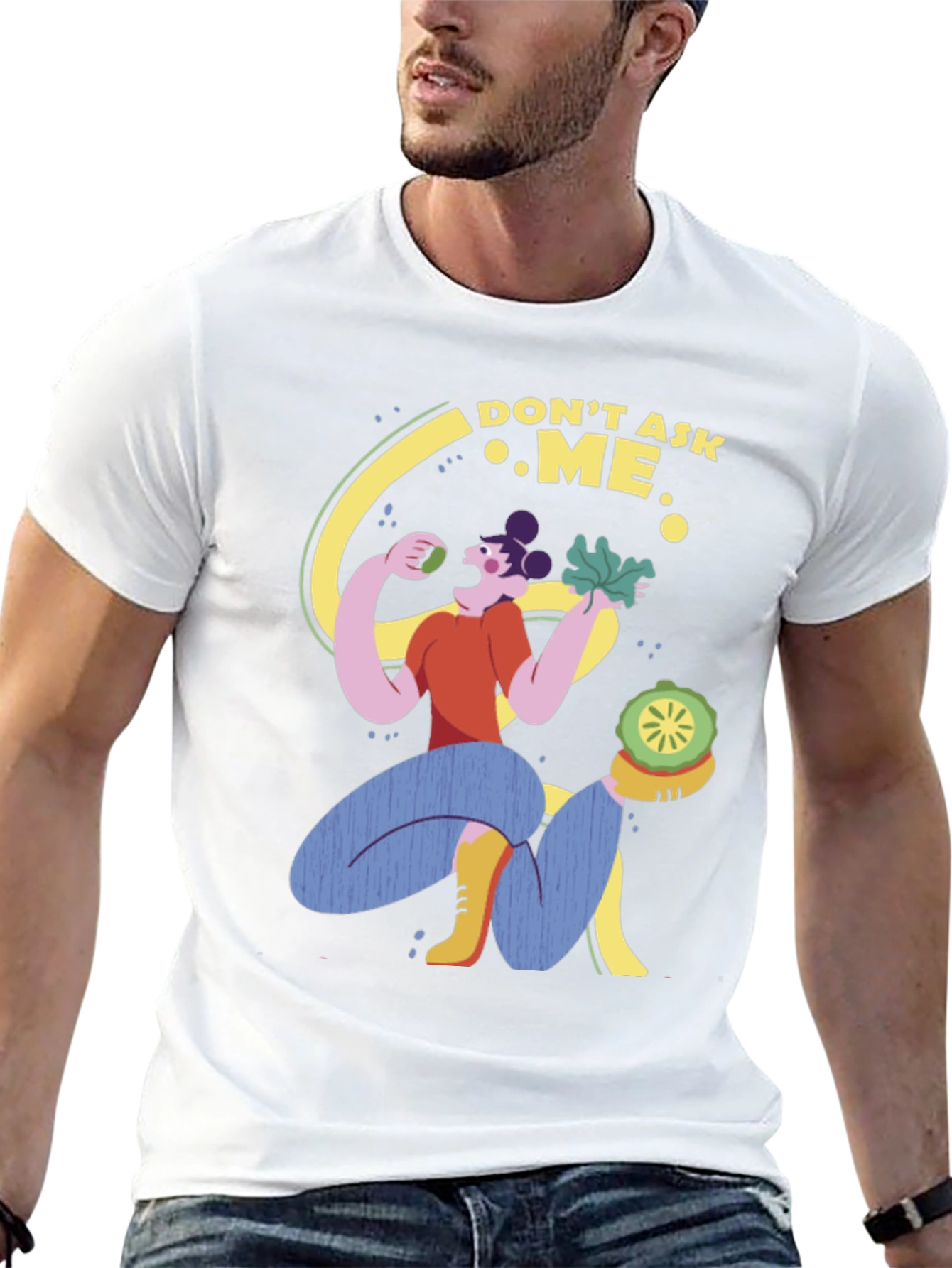 Dont Ask Me Vegan T-Shirt - Unisex Graphic Tee