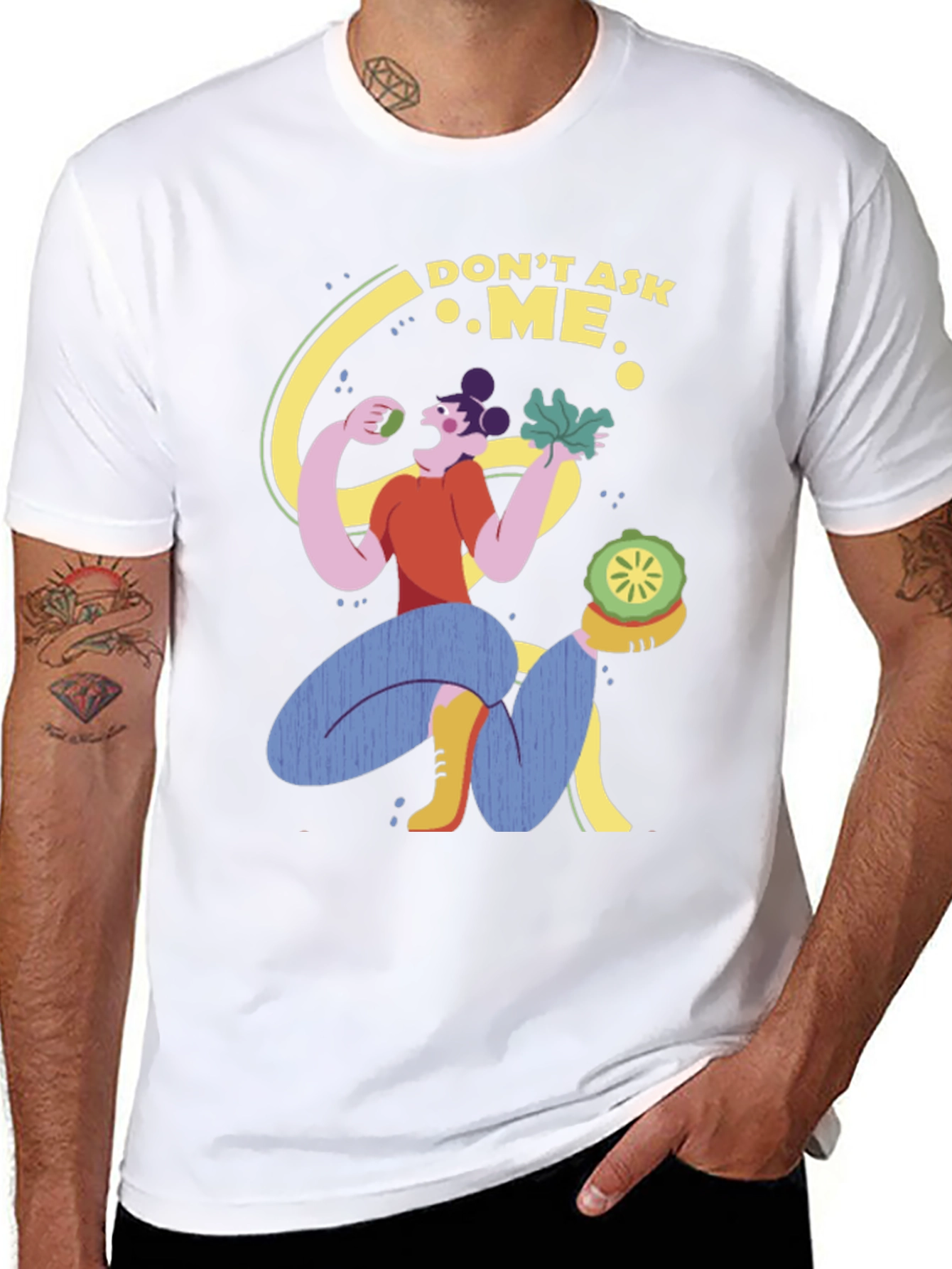 Dont Ask Me Vegan T-Shirt - Unisex Graphic Tee