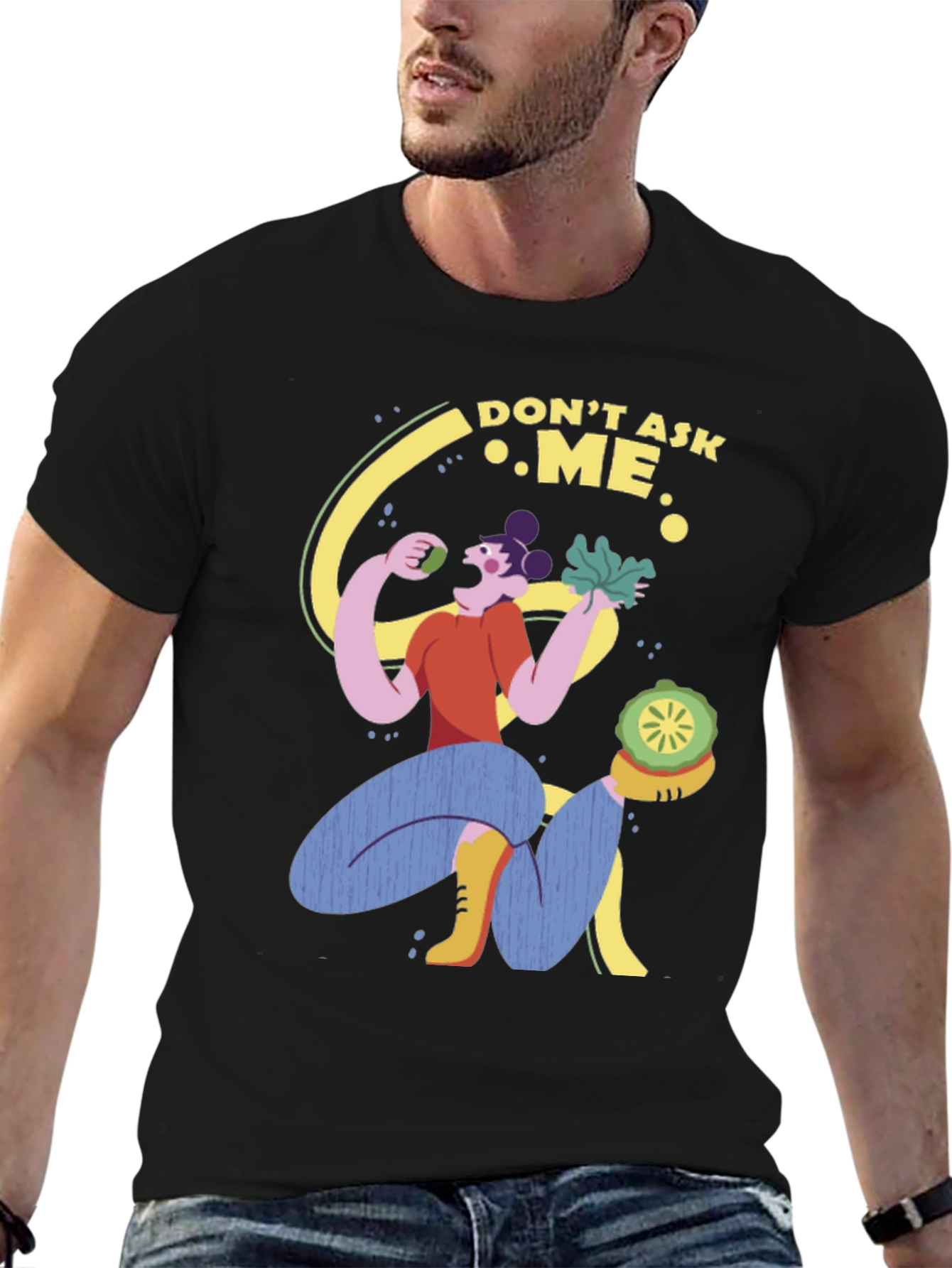 Dont Ask Me Vegan T-Shirt - Unisex Graphic Tee