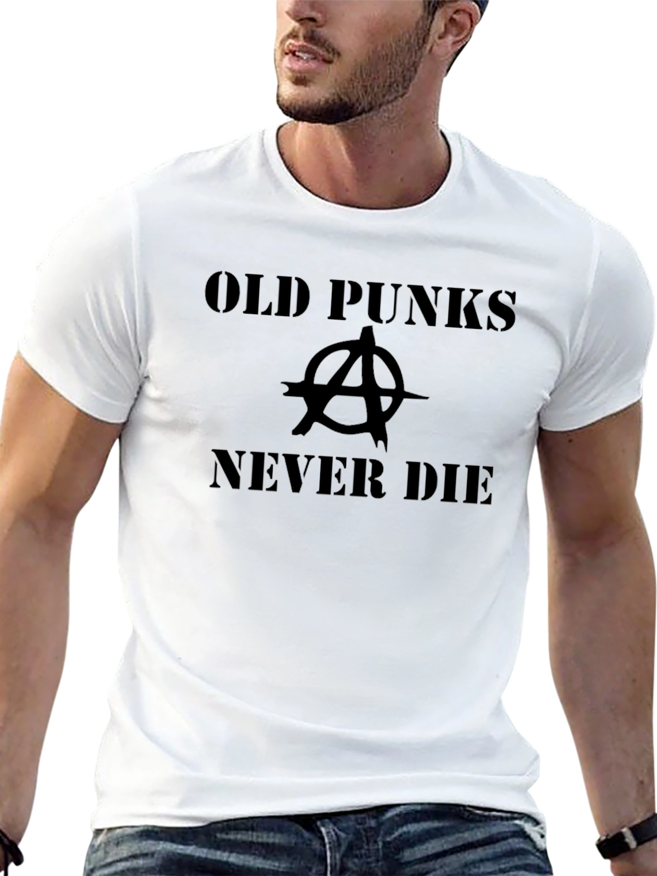 Old Punks Never Die Graphic Tee