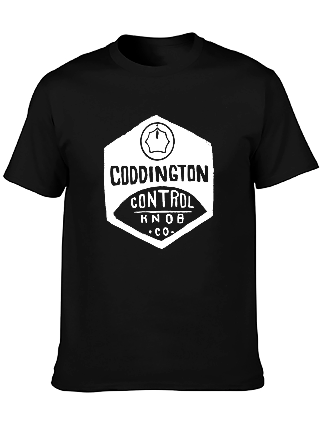 Coddington Control Knob Co. Black T-Shirt